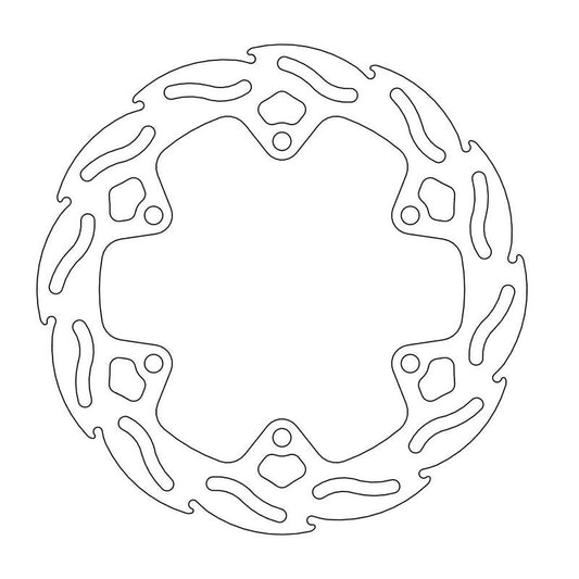 Moto-Master Flame Brakedisc bak Yamaha: YZF R1-R6