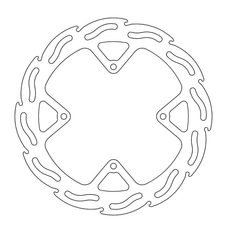 Moto-Master Flame Bremseplate foran KTM: SX 85