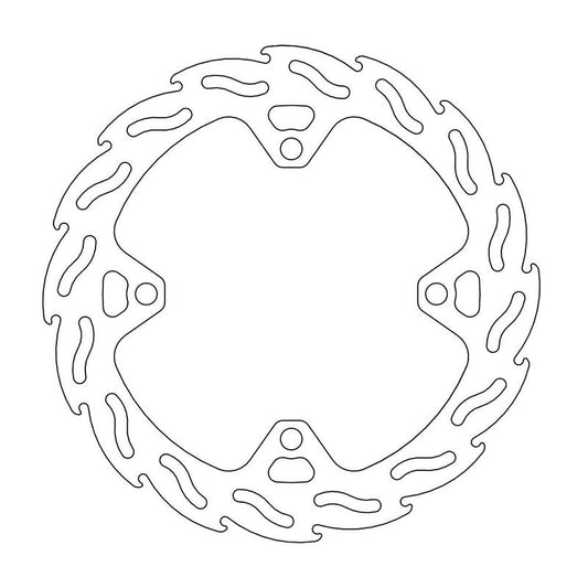 Moto-Master Flame Bremse Skive bak Suzuki: RM-Z 450