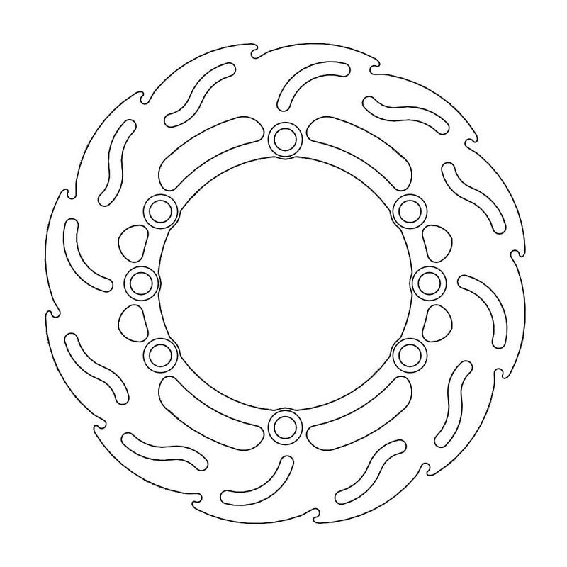 Moto-Master Flame Bremse Skive bak Husqvarna