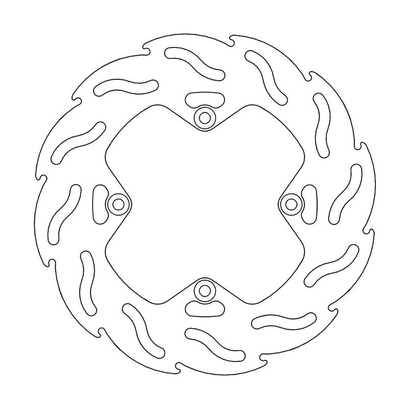 Moto-Master Flame Bremse Skive bak Suzuki: RM 85