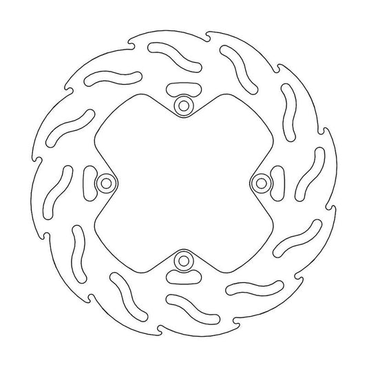 Moto-Master Flame Bremse Skive bak Suzuki: RM 85