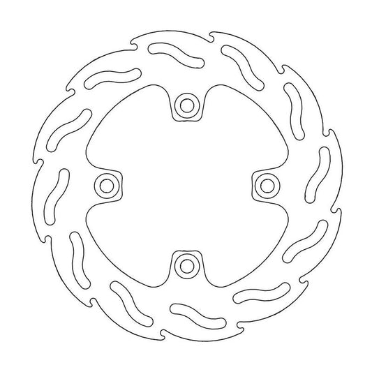 Moto-Master Flame Bremseplate bak Bombardier: DS650