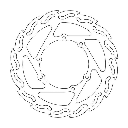 Moto-Master Flame Bremseplate foran Honda CR, CRF