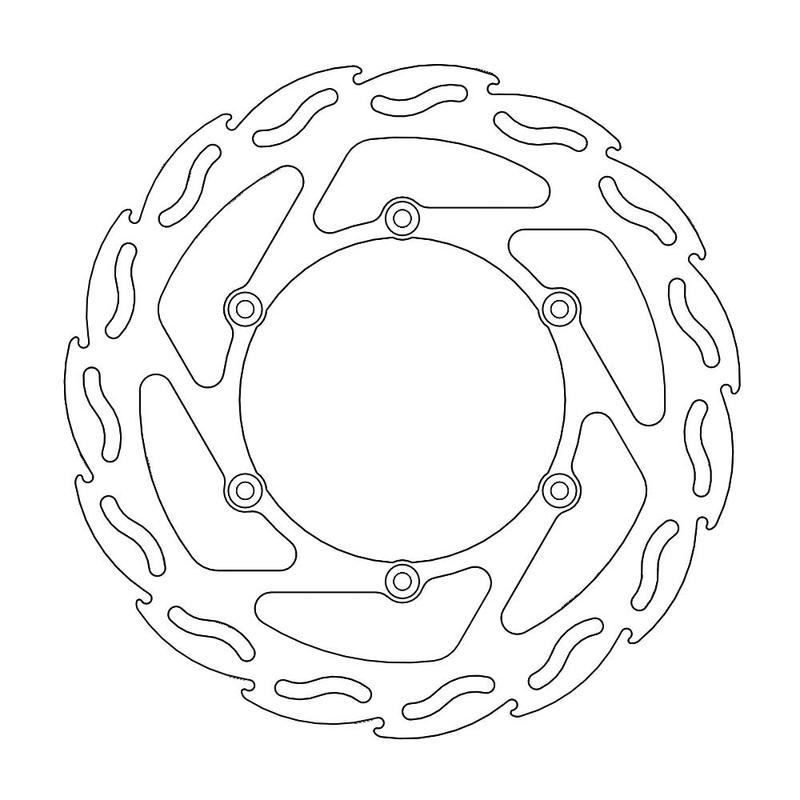 Moto-Master Flame Bremseplate foran Suzuki, Yamaha