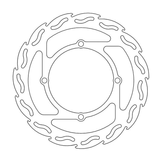 Moto-Master Flame Bremseplate foran Suzuki RM-Z 450