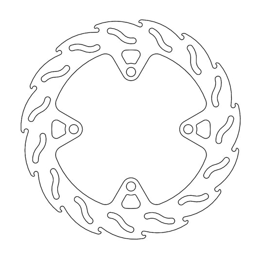 Moto-Master Flame bremseskive bak Kawasaki: ZX-14R