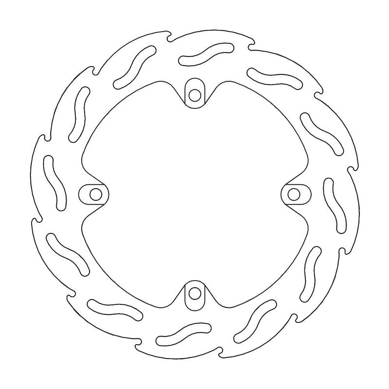 Moto-Master Flame bremseskive bak MV Agusta