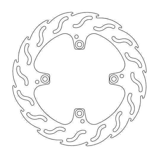 Moto-Master Flame Bremse bak Ducati: 848, S2R, S4R, Hypermotard