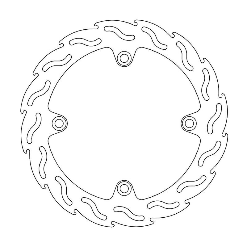 Moto-Master Flame Bremse bak Suzuki: DL 650 V-Strom, DL 1000 V-Strom