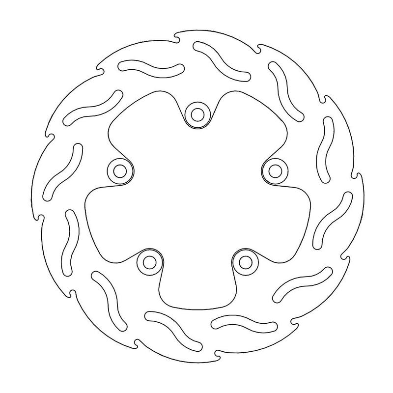 Moto-Master Flame Bremse bak KTM: RC8