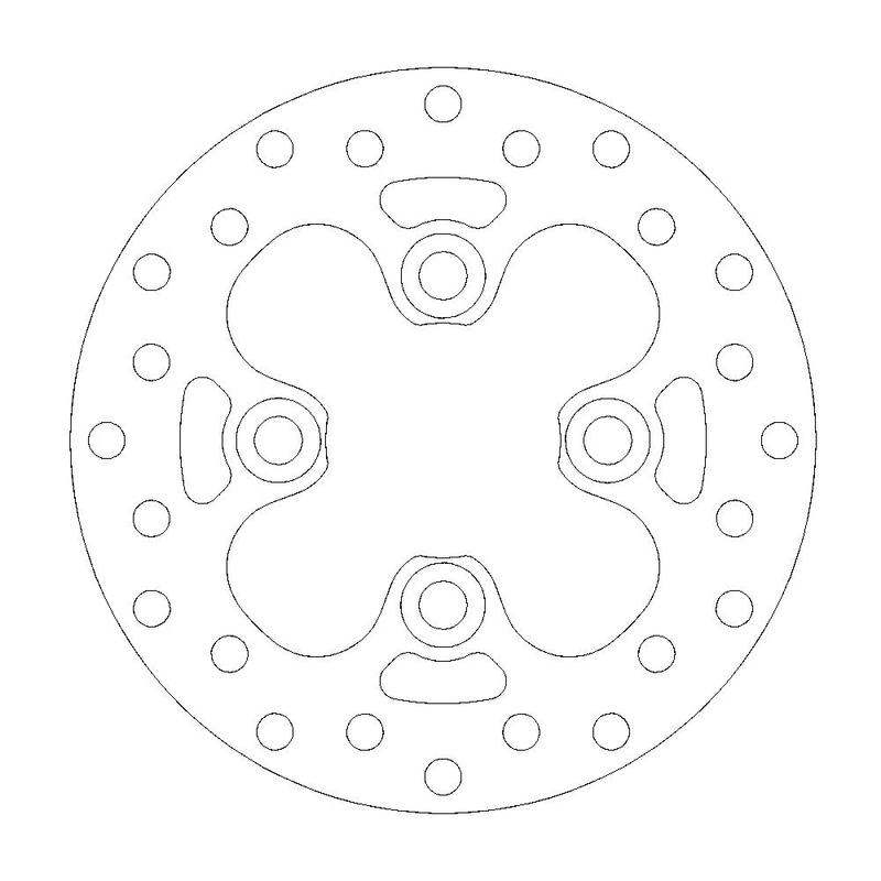 Moto-Master Bremse foran Kawasaki: KFX 450, KFX 700