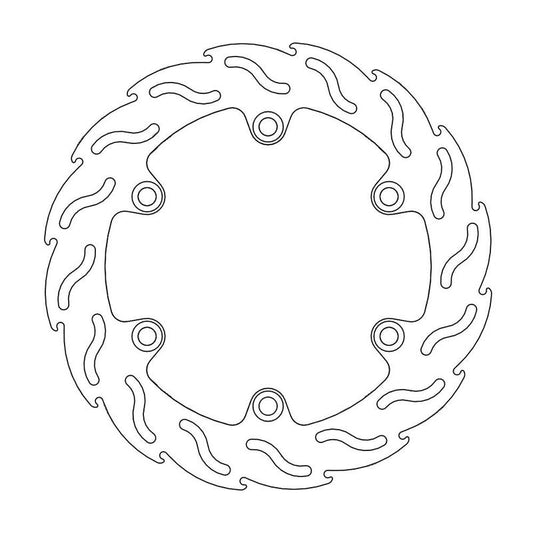 Moto-Master Flame bremseskive bak Suzuki: GSX1300R, B-King