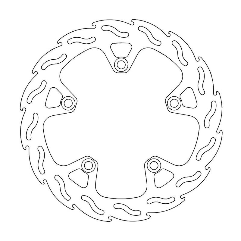 Moto-Master Flame bremseskive foran Suzuki: AN 400 / 650 Burgman høyre