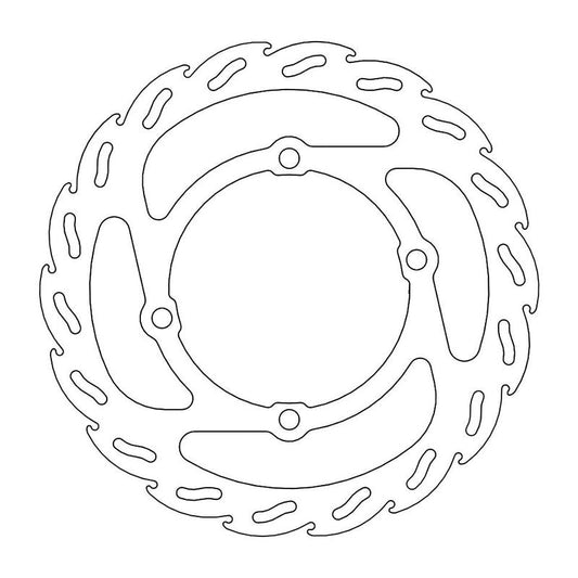 Moto-Master Flame bremseskive foran+bak KTM SX50 02-.. MC50 21-.. TC50 17-..