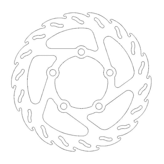 Moto-Master Flame bremseskive bak KTM SX50
