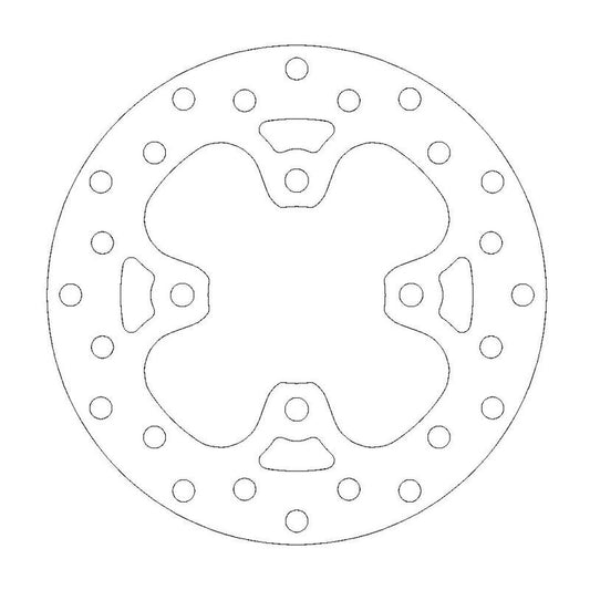 Moto-Master Bremseplate foran KTM XC450 / XC505 quad