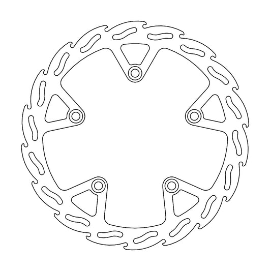 Moto-Master Flame Bremseplate bak BMW: K1200GT, K1300GT