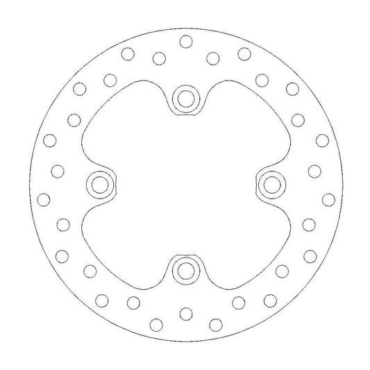 Moto-Master Bremseplate foran Suzuki LTA 700 / 750 Kingquad