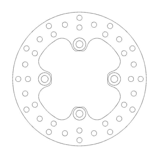 Moto-Master Bremseskive foran Kawasaki KVF 650 / 700 / 750 Bruteforce