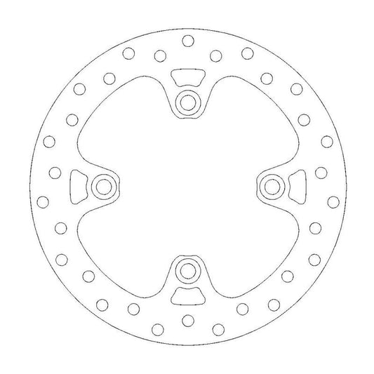 Moto-Master Bremseskive foran Yamaha YFM 700 Grizzly