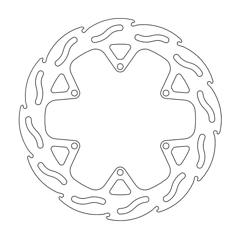 Moto-Master Flame Bremseskive bak BMW: G450X