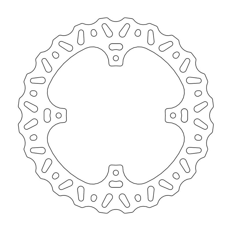 Moto-Master Bremseplate CR/CRF bak Nitro