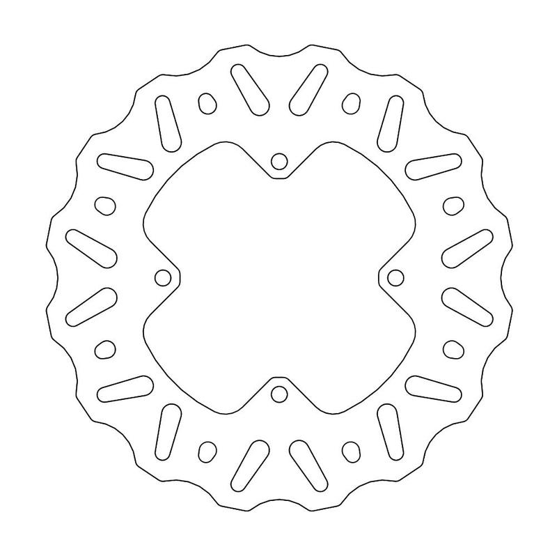 Moto-Master Bremseskive CR85/CRF150 Bak Nitro