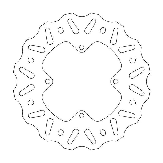 Moto-Master Bremseskive CR85/CRF150 Bak Nitro