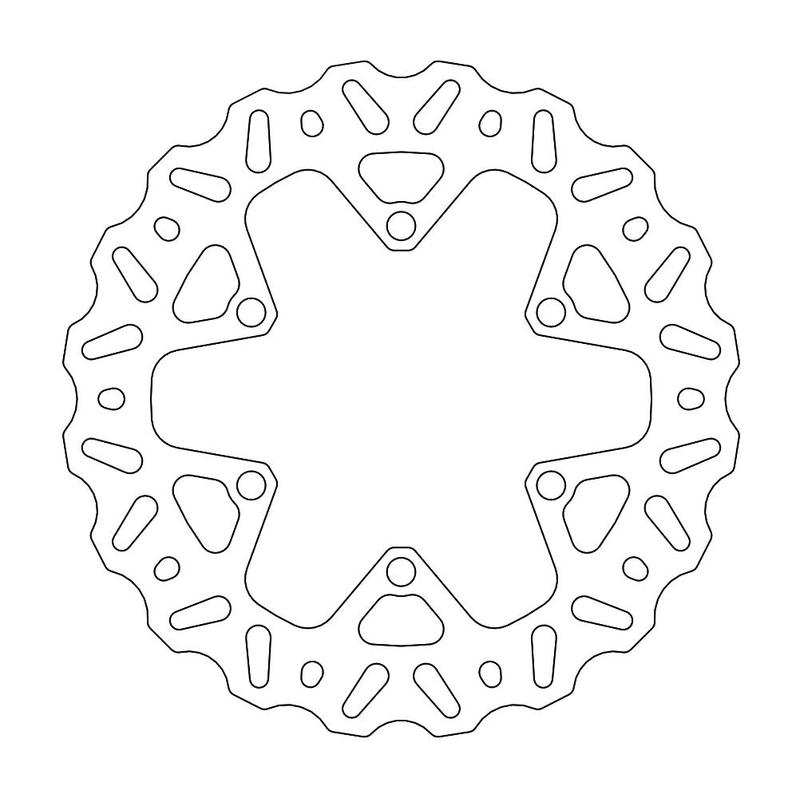 Moto-Master NitroBremseplate foran KX85