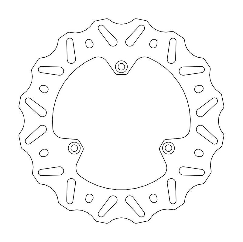 Moto-Master Nitro Bremseplate foran SX65