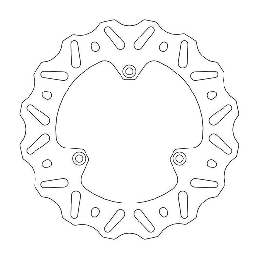 Moto-Master Nitro Bremseplate foran SX65