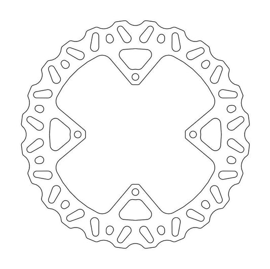 Moto-Master Nitro Bremseplate foran SX85