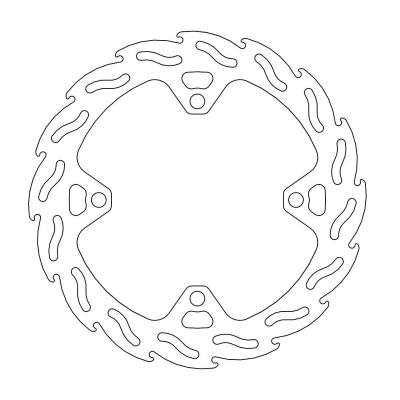 Moto-Master Factory Bremseplate bak Suzuki