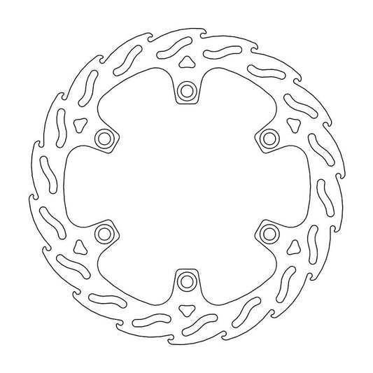 Moto-Master Flame Bremseplate foran Vigor 650