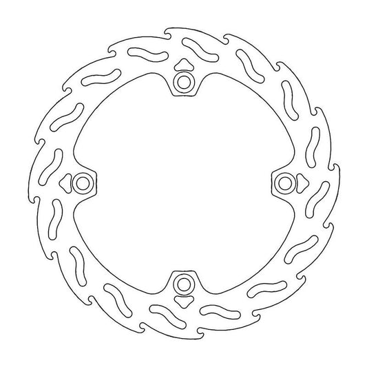 Moto-Master Flame Bremseplate foran høyre Dominator/Transalp 650