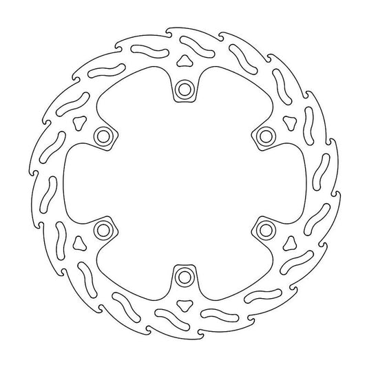 Moto-Master Flame Bremseplate foran høyre Honda/Triumph