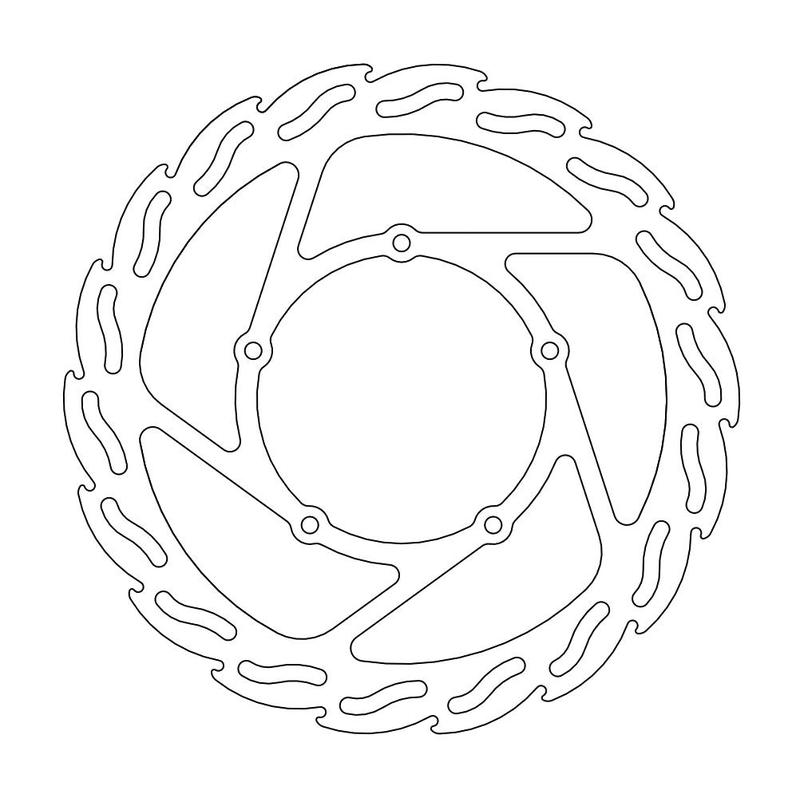 Moto-Master Flame Bremseplate foran BMW