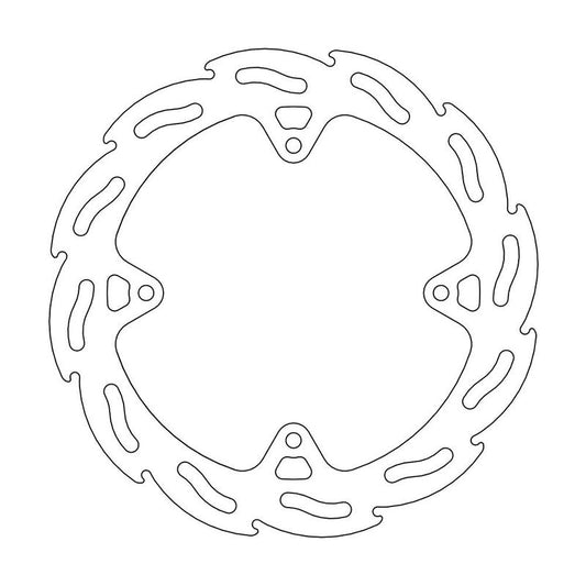 Moto-Master Flame Bremseplate bak KTM: SX85 12-20