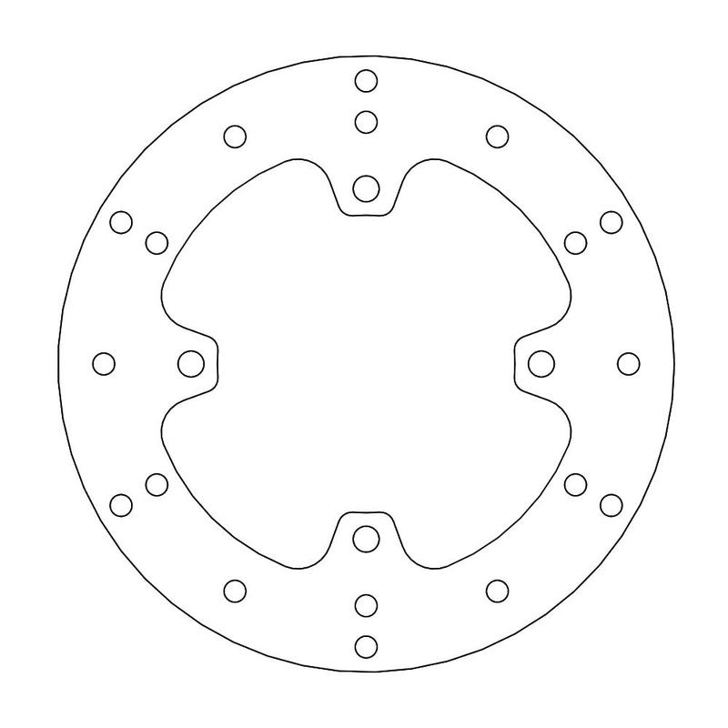 Moto-Master Bremse-skive bak Polaris: Sportsman 400/500/600/700/800