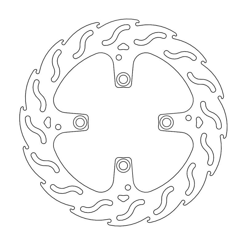 Moto-Master Flame Bremse-skive bak 1198, S, Streetfighter, 1098