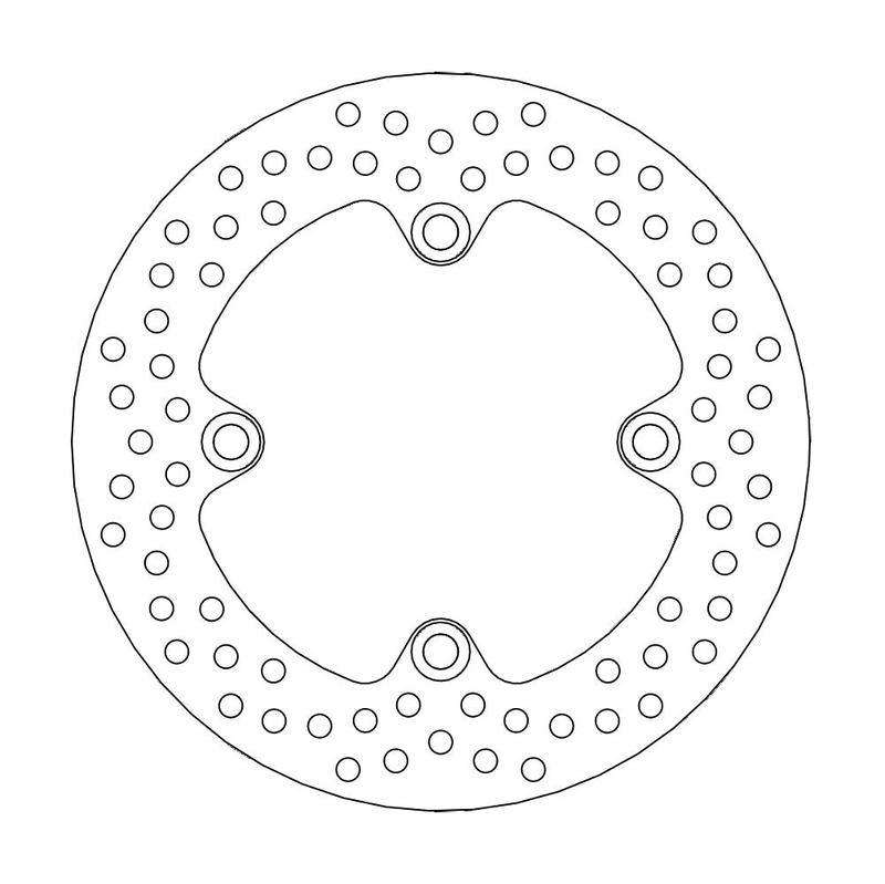 Moto-Master Halo Bremse-skive bak Honda: CB400/N, CB600F Hornet, CBR600F/Sport/RR,