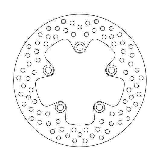 Moto-Master Halo Bremse-skive bak Suzuki: GSXR600/750/1000, SV650S/1000S, TL1000R/