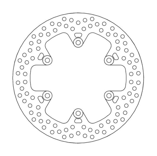 Moto-Master Halo Bremse-skive bak Ducati: M600/620/750/800/1000, SS600/750/800, Mo