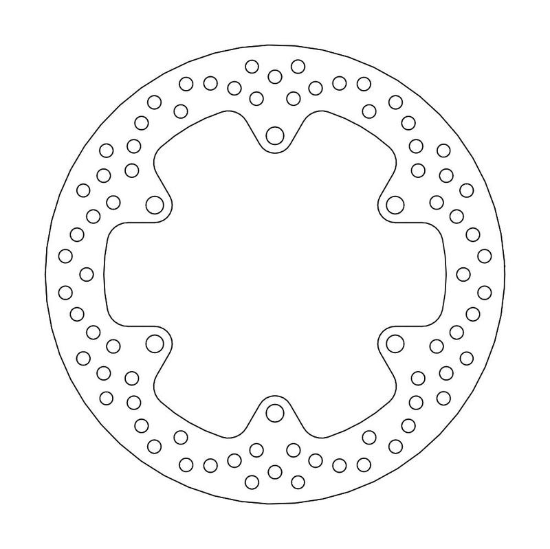 Moto-Master Halo Bremse-skive bak Yamaha: YZF R1/R6