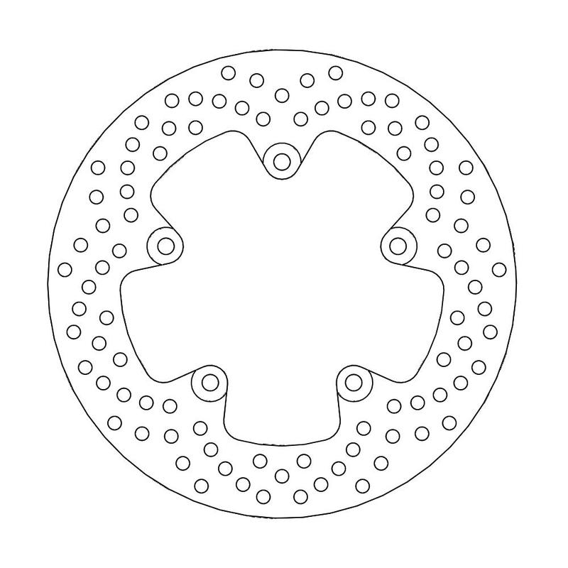 Moto-Master Halo Bremse-skive bak Ducati: 749/R/S, 999/S/R/Biposto,