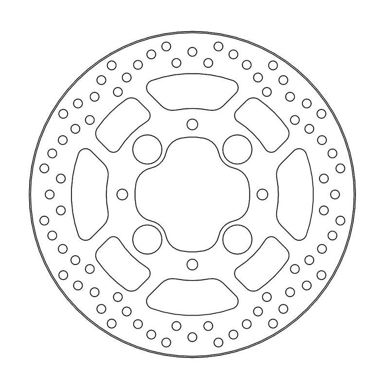 Moto-Master Halo Bremseklokke bak Honda: CB1000R/ABS, VFR800/ABS
