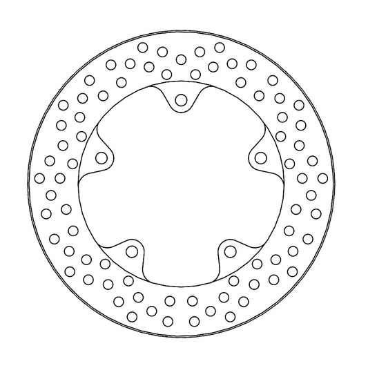 Moto-Master Halo Bremseklokke bak Aprillia: RSV4/R/Factory/ABS