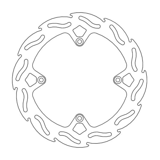 Moto-Master Flame bremseplate bak overdimensjonert KTM: SX85 12-20 Freeride
