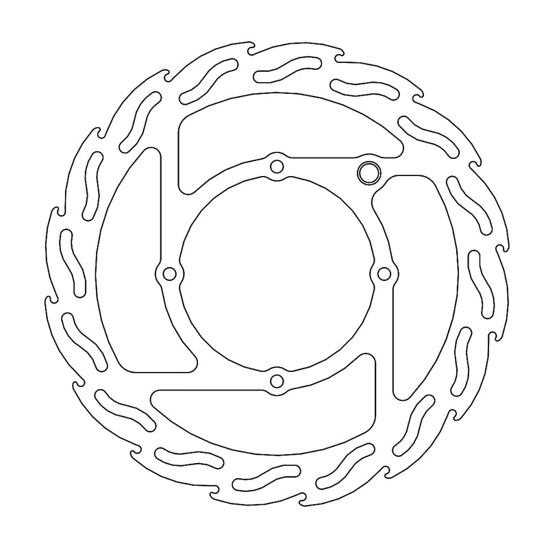 Moto-Master Flame bremseplate foran KTM SX 85 / Freeride E (elektrisk)